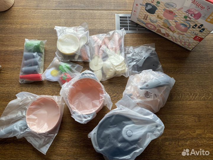 Детская посуда для кухни (32 предмета)