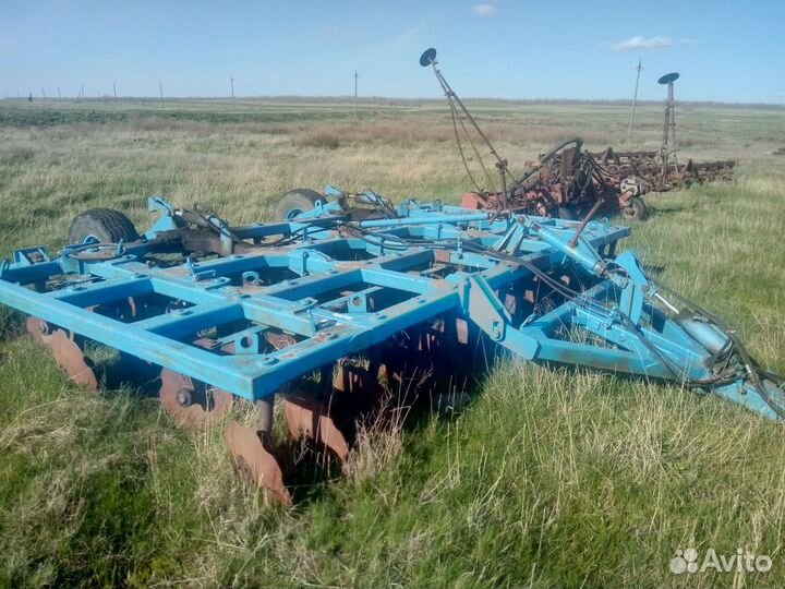 Борона дисковая прицепная 6*4