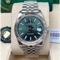 Rolex Datejust 41 Mint Green Jubilee 126334