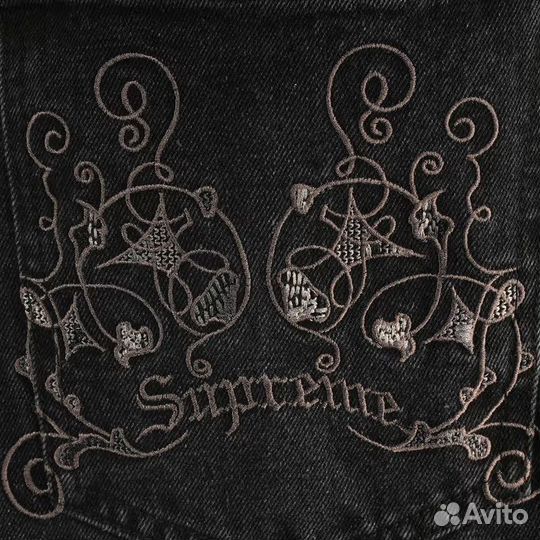 Supreme x Coogi джинсы стильные