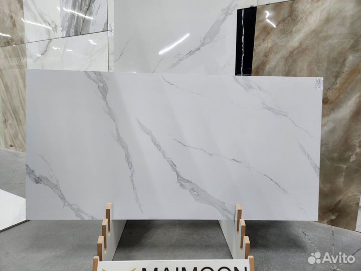 Керамогранит под мрамор матовый 120х60 Китай