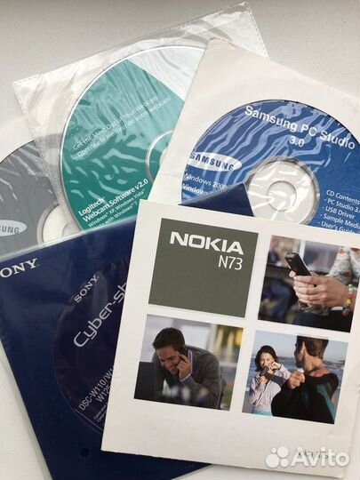 Программные диски для мобильных телефонов