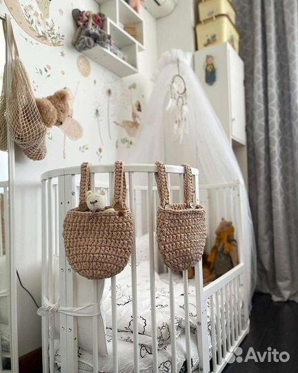 Органайзер на детскую кроватку