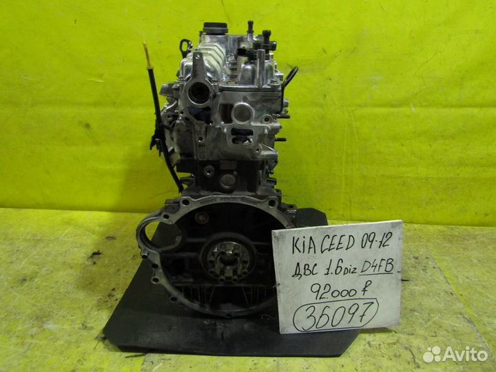 Двигатель Kia cee'd I 09-12 г 36097