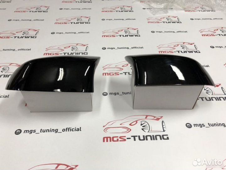 Накладки на зеркала (крышки) Х3 М BMW F25 черные