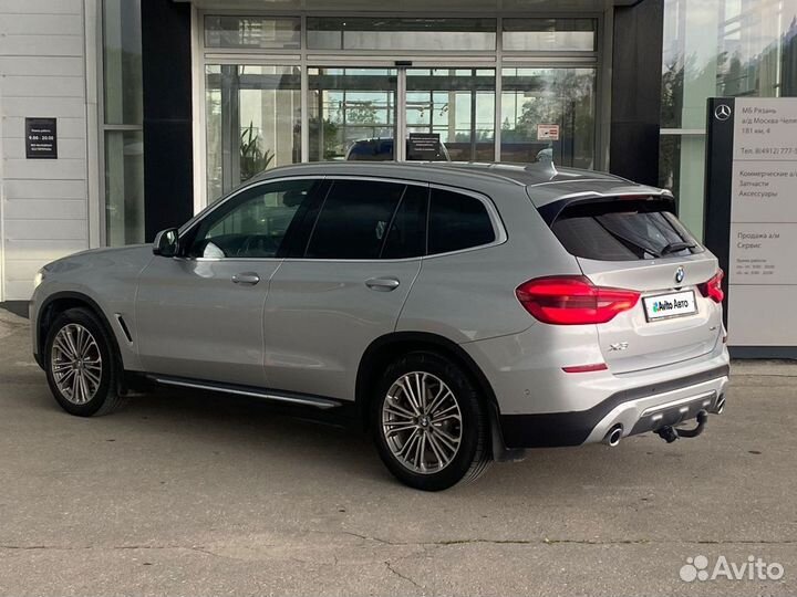 BMW X3 2.0 AT, 2018, 160 000 км