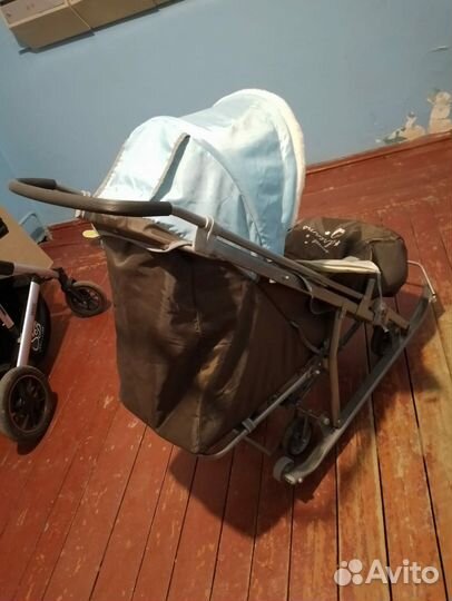 Коляска санки