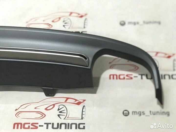 Диффузор на Audi A7 в стиле S7 10-14г