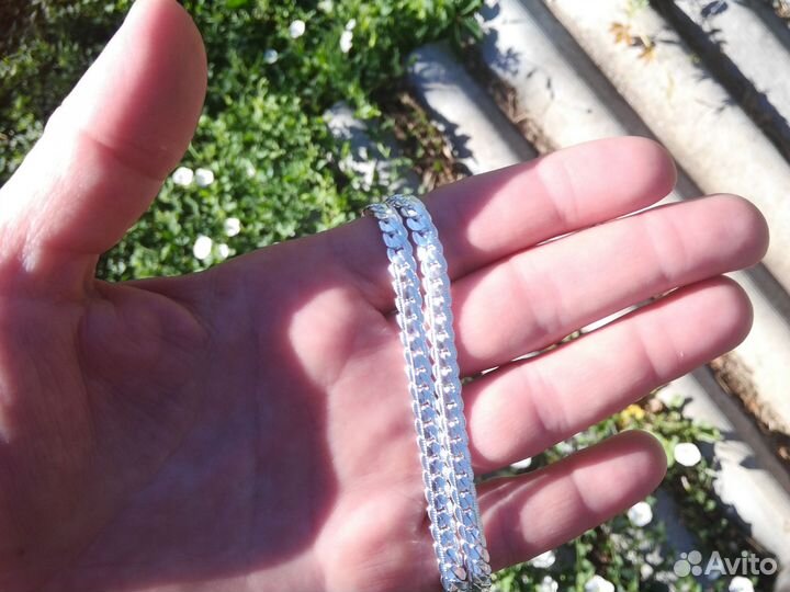 Цепь серебряная