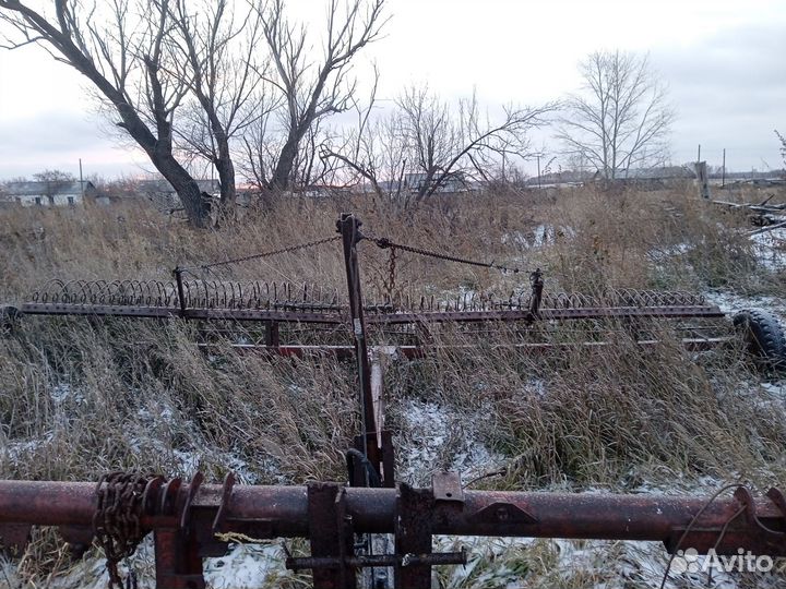 Грабли и волокуша