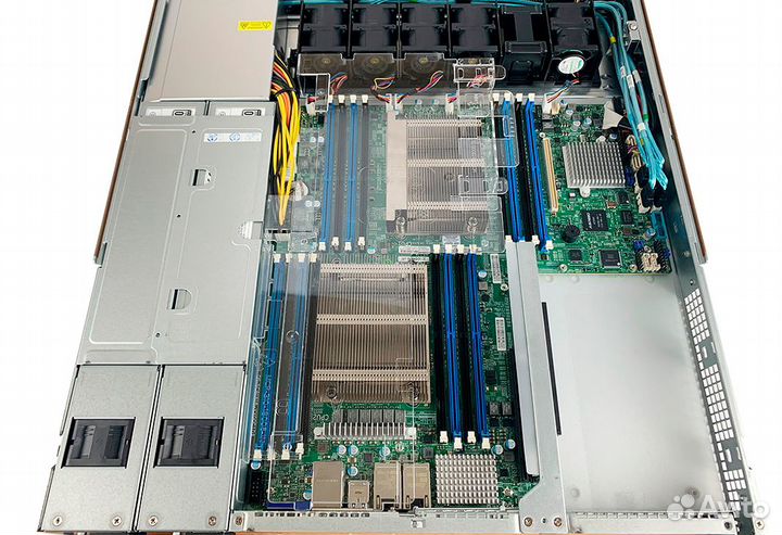 Сервер 1028R-WTR 10xSFF 2x E5-2687Wv3 256Gb