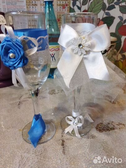 Свадебные бокалы