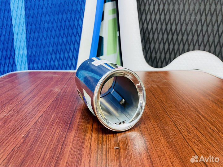 Насадка на глушитель нержавеющая сталь D76