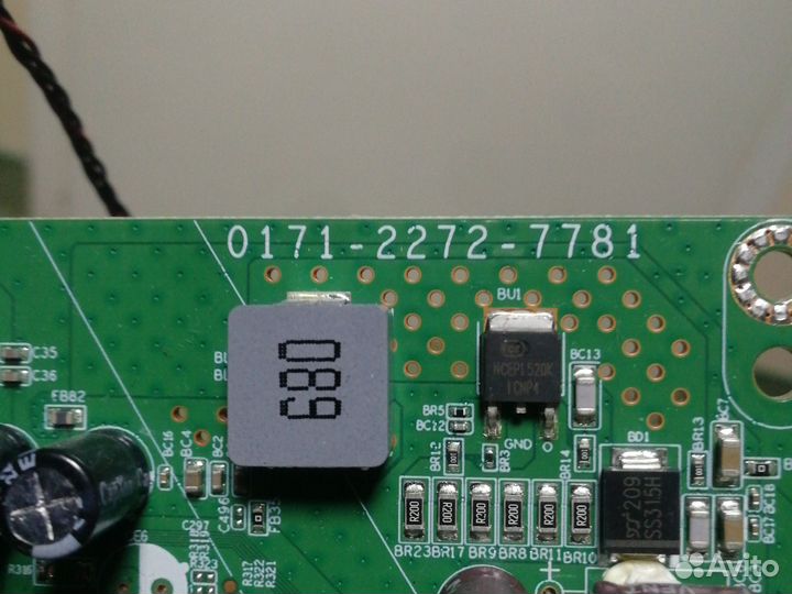 Основная плата от монитора Gigabyte G27F2