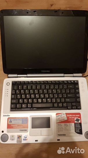 Toshiba раритетный ноутбук