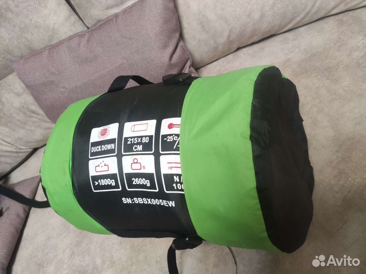 Спальный мешок-конверт до -35