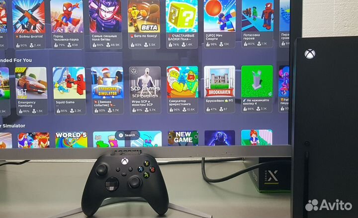 Игровая приставка Xbox Series X рст + 400 игр