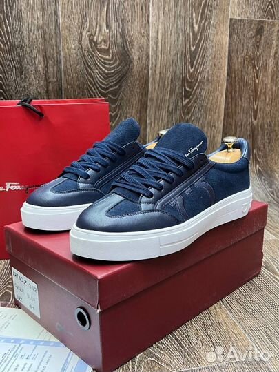 Кеды Salvatore Ferragamo premium