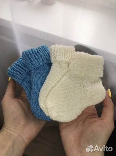 Носочки детские ручная работа