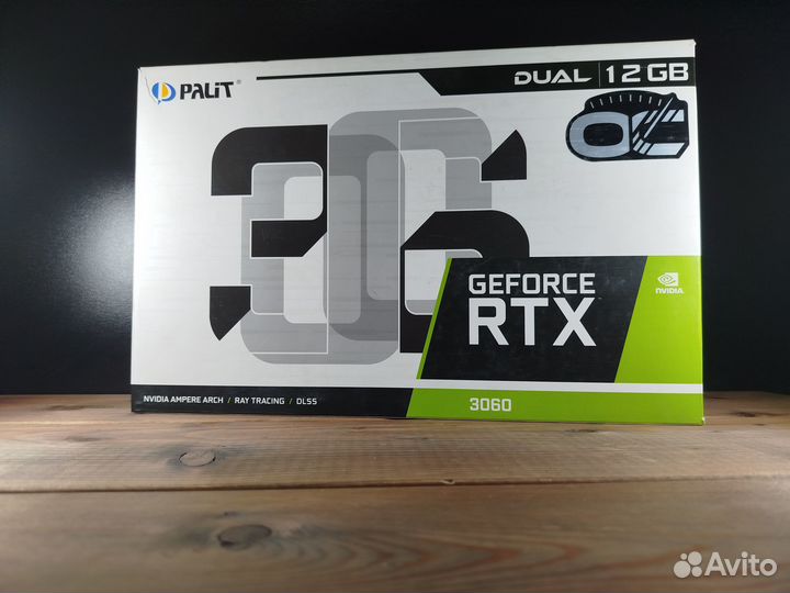 Видеокарта Palit RTX 3060 dual 12g (Не работает)