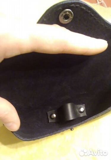 Футляр для очков из натуральной кожи