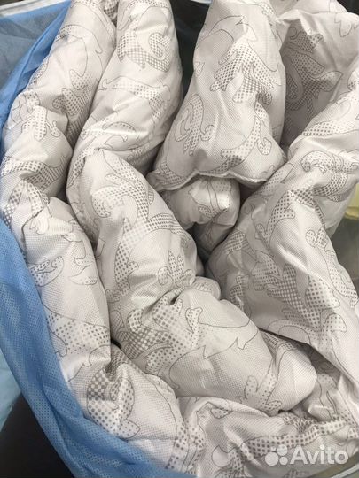 Одеяло лебяжий пух/кашемир