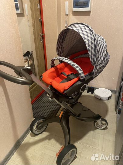 Коляска stokke xplory 2 в 1