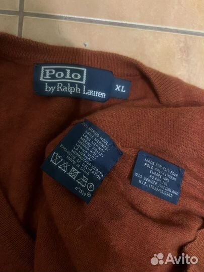 Orig polo ralph lauren свитер шерсть Унисекс 52
