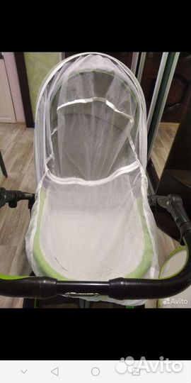 Коляска 2 в 1 adamex champion