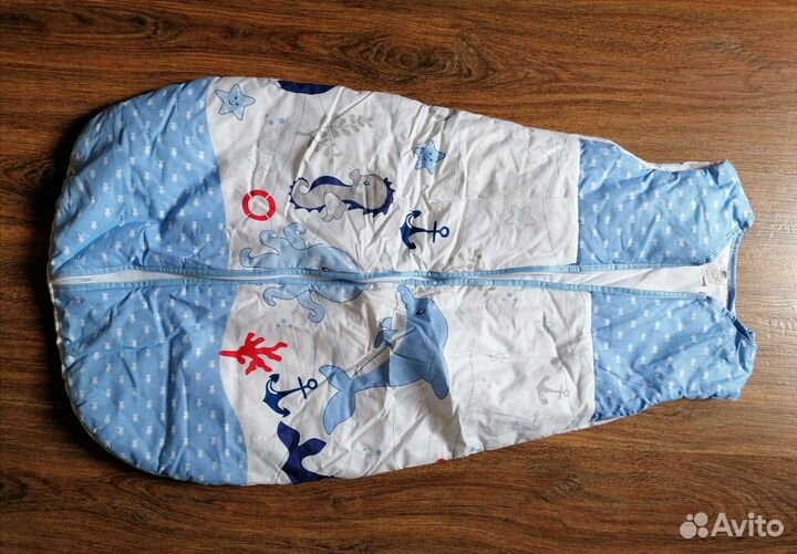 Спальный мешок детский теплый