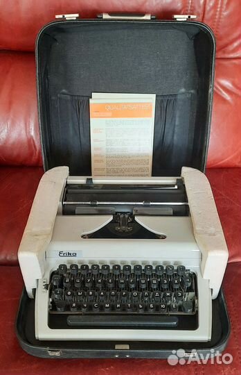 Пишущая машинка Эрика