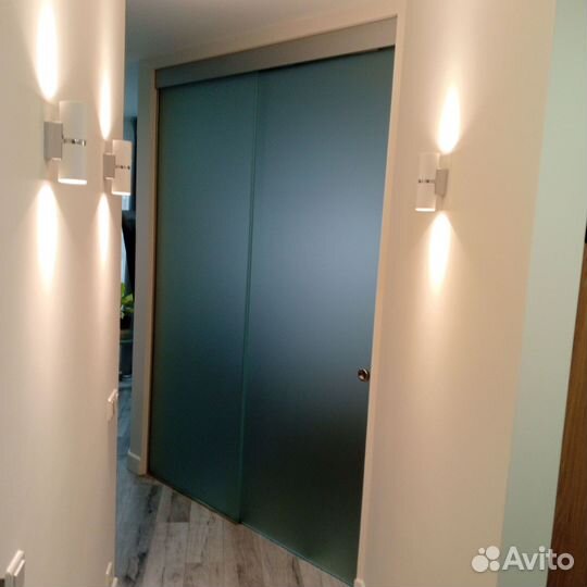 Стеклянная дверь на заказ