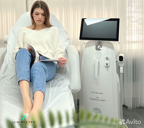 Аппарат для эпиляции Lumines. Max Plus 2000в
