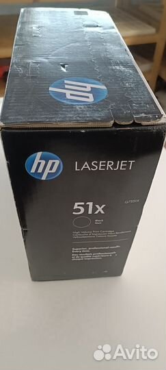 Картриджы новые HP Q7551X black Noir 51x