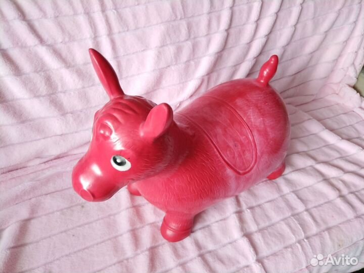 Резиновая лошадка \ослик прыгун