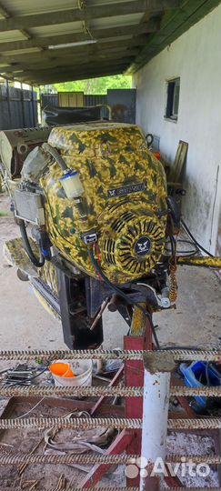 Мотор болотоход