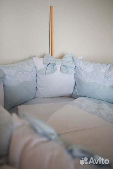 Комплект подушками в детскую кроватку