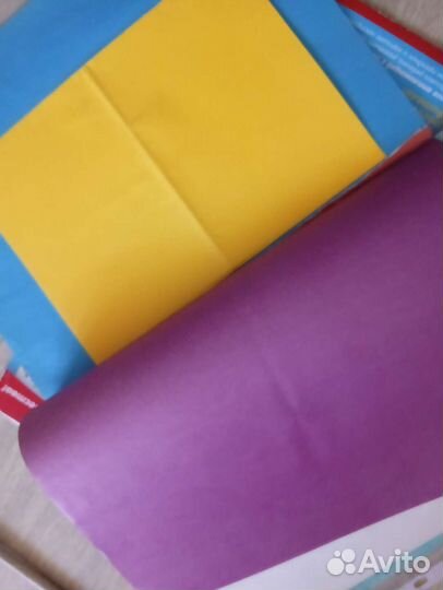 Обрезки цветной бумаги детской