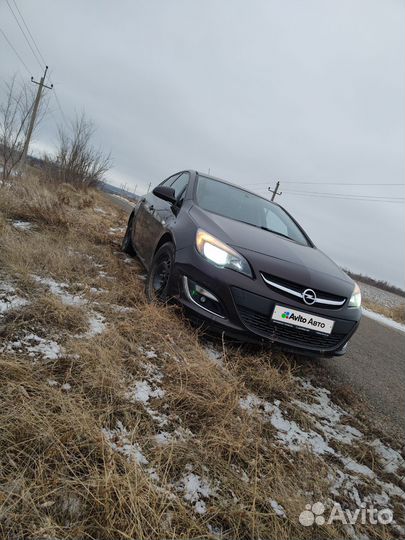 Opel Astra 1.6 МТ, 2013, 121 000 км
