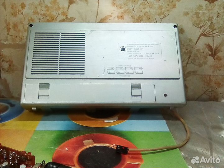 Кассетный магнитофон Агидель 302 стерео, в разбор