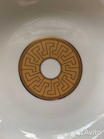 Набор тарелок суп. из костяного фарфора