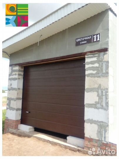 Гаражные ворота alutech