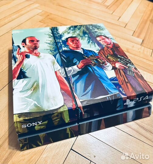 Sony playstation 4 GTA 5 + 455 игрух