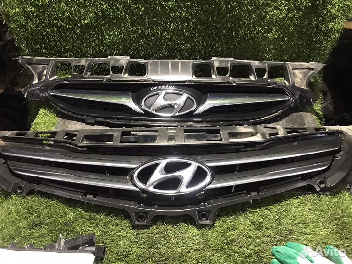 Решотка радиатора Hyundai solaris 1