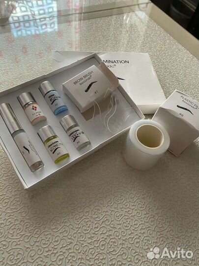 Набор для ламинирования бровей и ресниц