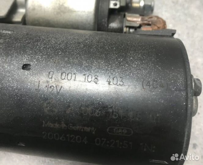 Стартер Mercedes-Benz Cls350 C219 M272.964 2006