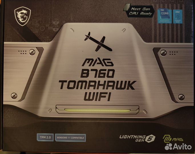 MSI B760 tomahawk wifi DDR5 на гарантии