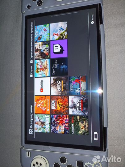 Nintendo switch oled с играми