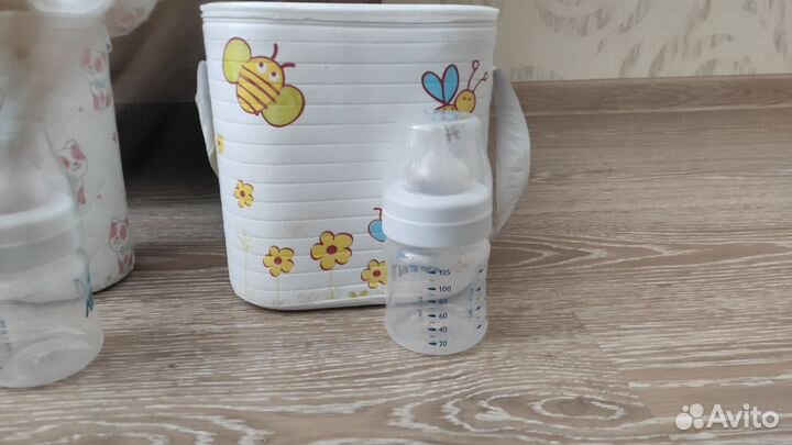 Антиколиковая бутылочка и термоконтейнер