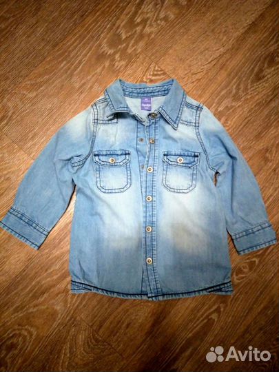 Джинсовая рубашка